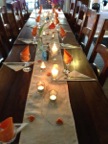 Wedding basic table setting