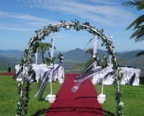 Wedding red setting2